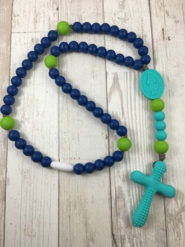 chews life teething rosary