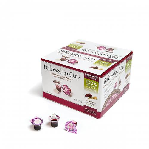 The Fellowship Cup 250 ct Prefilled Cups Juice and Wafer