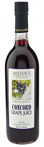 Meier's Still Concord Grape Juice Mustum Bottle