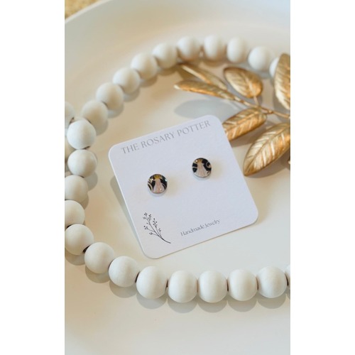 Earings Fatima Studs Clay