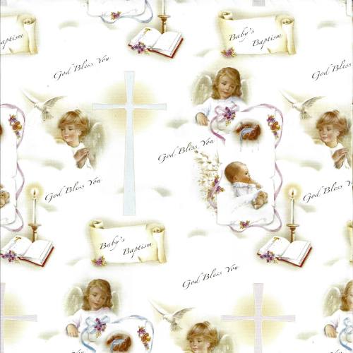 Gift Wrapping Paper Baptism