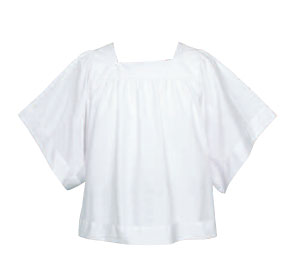 Surplice Server Permanent Press Basic Poly/Cotton Blend