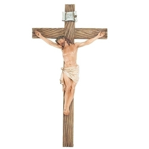 Crucifix Wall 13.75" Resin