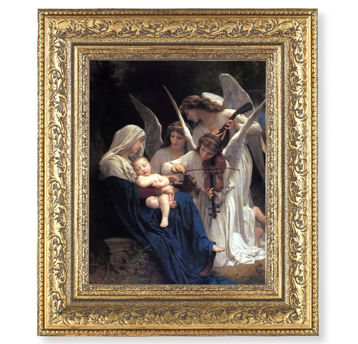 Print Heavenly Melody 8 x 10 inch Gold Framed