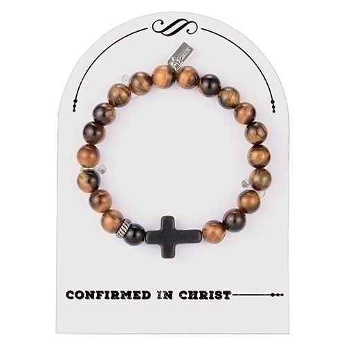 Confirmation Bracelet Gemstone 6.5" Stretch