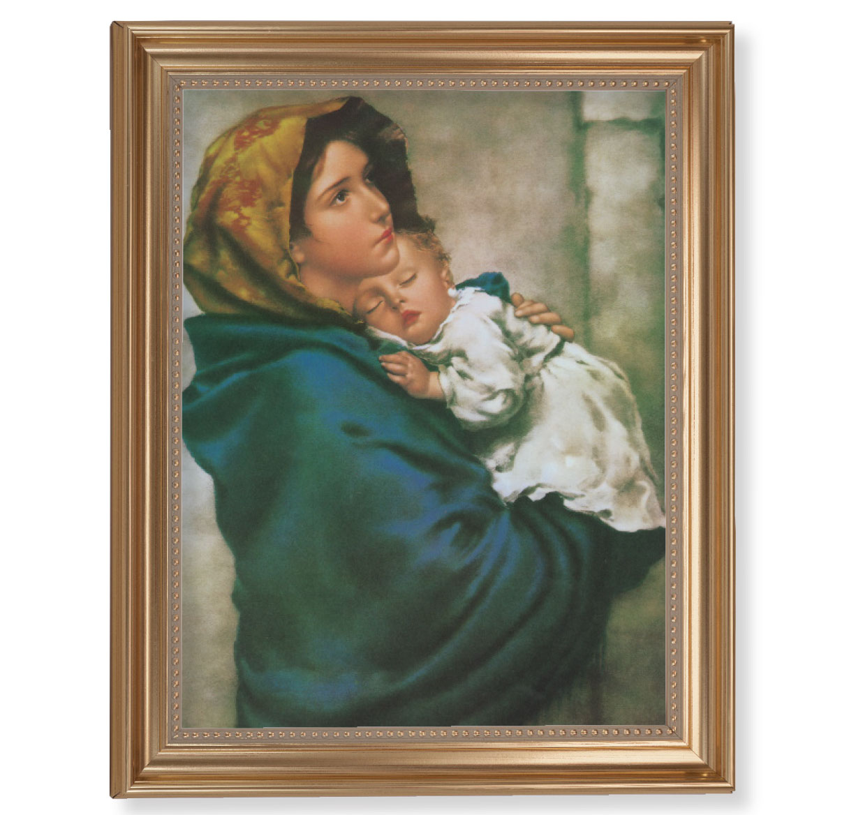 Print Madonna of the Street 11 x 14 inch Gold Framed