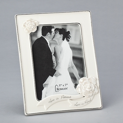 Wedding 8.75" Frame Love Is Patient