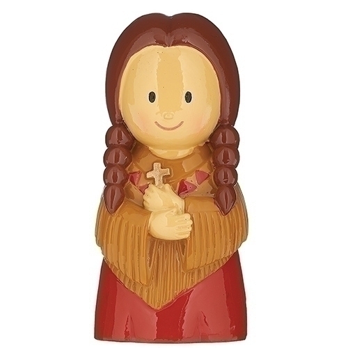 Little Patrons St. Kateri Tekakwitha 3 Inch