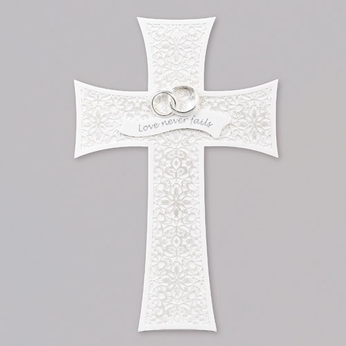 Cross Wedding 7.5" Lace