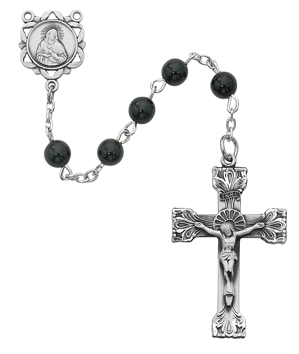 Genuine Black Onyx Rosary