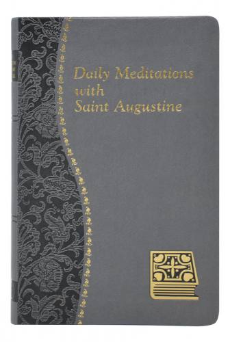 Prayer Book Daily Meditations With St. Augustine Dura-Lux Gray