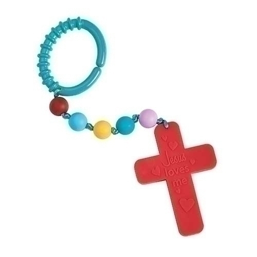 Baby 10" Bless Bead Cross To Go