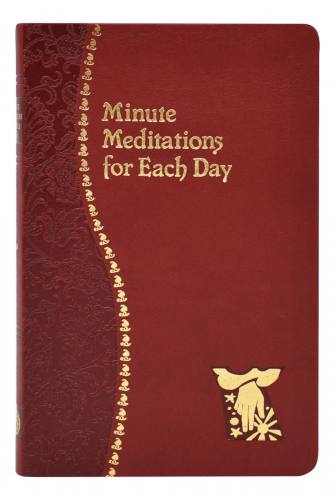 Prayer Book Minute Meditations For Each Day Dura-Lux Red