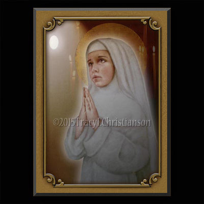 Gift Set Plaque and Holy Card Bl. Imelda Lambertini