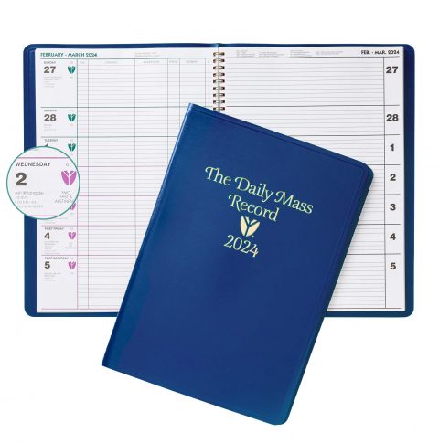 2024 Daily Mass Record Book