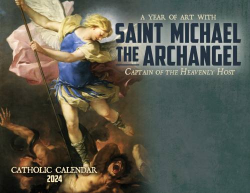 Catholic Liturgical Wall Calendar 2024: Saint Michael Archangel