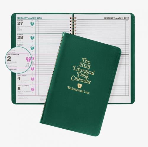 2025 Liturgical Desk Calendar & Planner