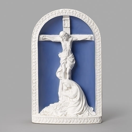 Della Robbia 12" Mary At Crucifix