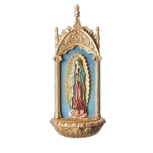 Holy Water Font 11.5" Olo Guadalupe Font
