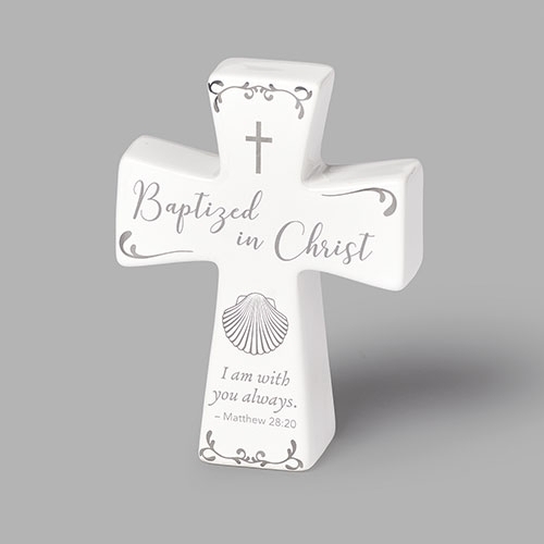 Baby 4.5" Ceramic Cross