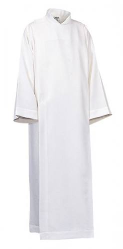 Alb Server Front Wrap 100% Polyester White