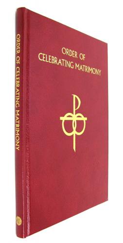 Order of Celebrating Matrimony Leather Hardcover