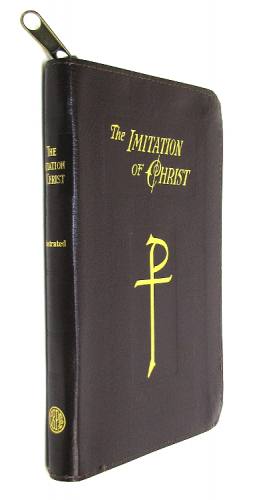 The Imitation of Christ Kempis Leather Zipper