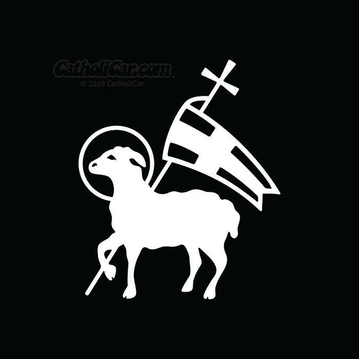 Auto Decal Victorious Lamb