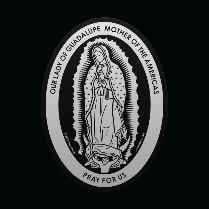 Auto Decal Our Lady of Guadalupe