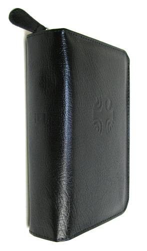Zipper Cover Liturgy Hours Volume 1 Regular Print Leather Black