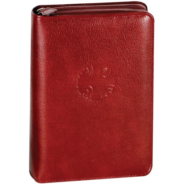 Christian Prayer Leather Zipper Case