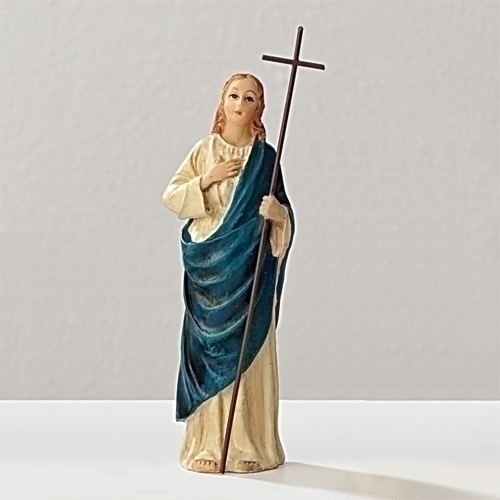 Statue St. Martha 3.5 inch Resin Painted Boxed