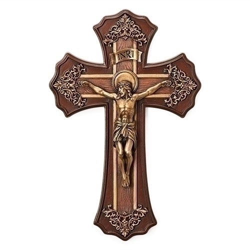 Crucifix Wall 10.25" Victorian