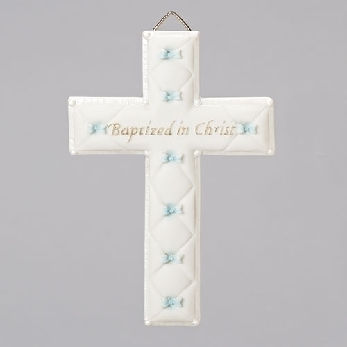 Baptism 6.5" Boy Cross