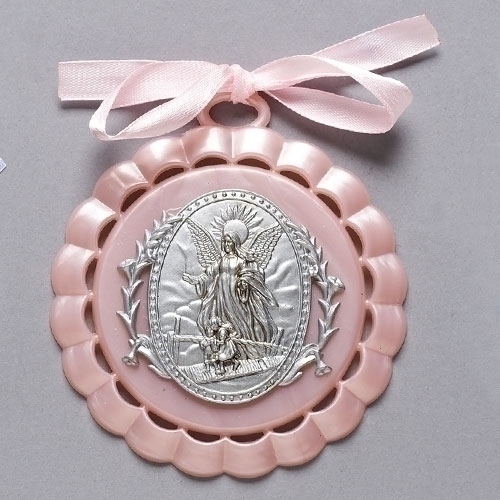 Baby Crib Medal Pink