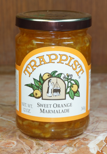 Trappist Preserves Sweet Orange Marmalade 12 oz. Jar