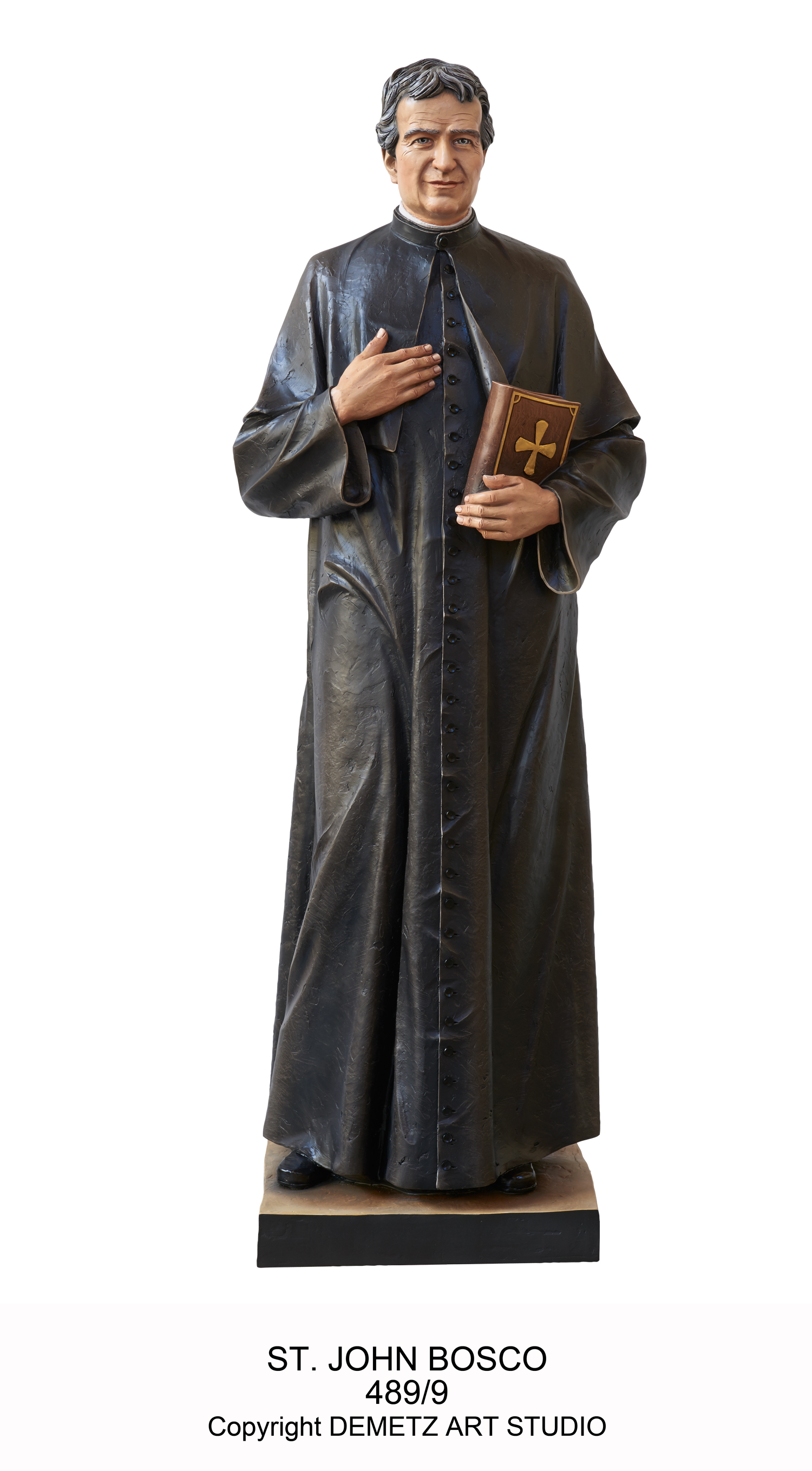 Statue St. John Bosco 72" Fiberglass