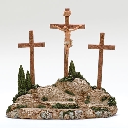 Fontanini 5" Scale Life of Christ Crucifixion Scene 4 Pieces