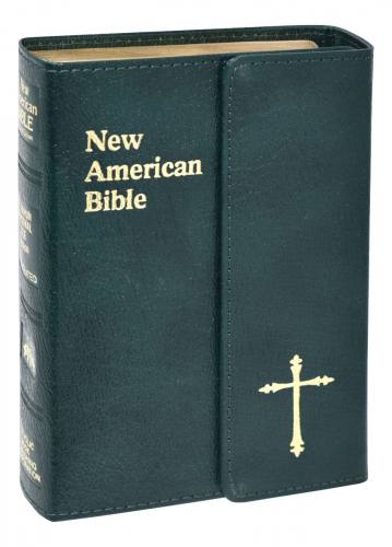 New American Bible St. Joseph Personal Gift Bonded Leather Green