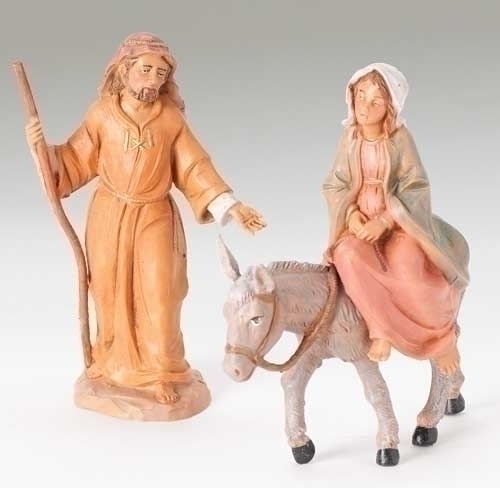 Fontanini 5" Scale Nativity Journey To Bethlehem