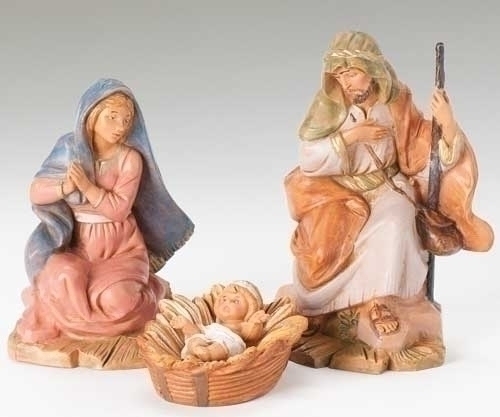 Fontanini 5" Scale Nativity Centennial Holy Family