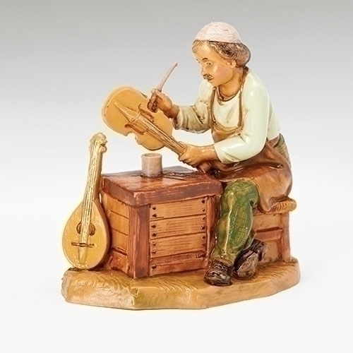 Fontanini 5" Scale Nativity Zimri The Instrument Maker