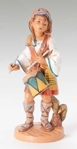 Fontanini 5" Scale Nativity Jareth The Drummer Boy