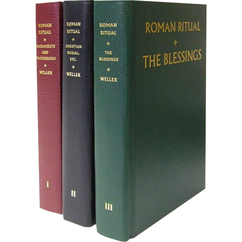 The Roman Ritual Rituale Romanum 3 Volume Set Weller
