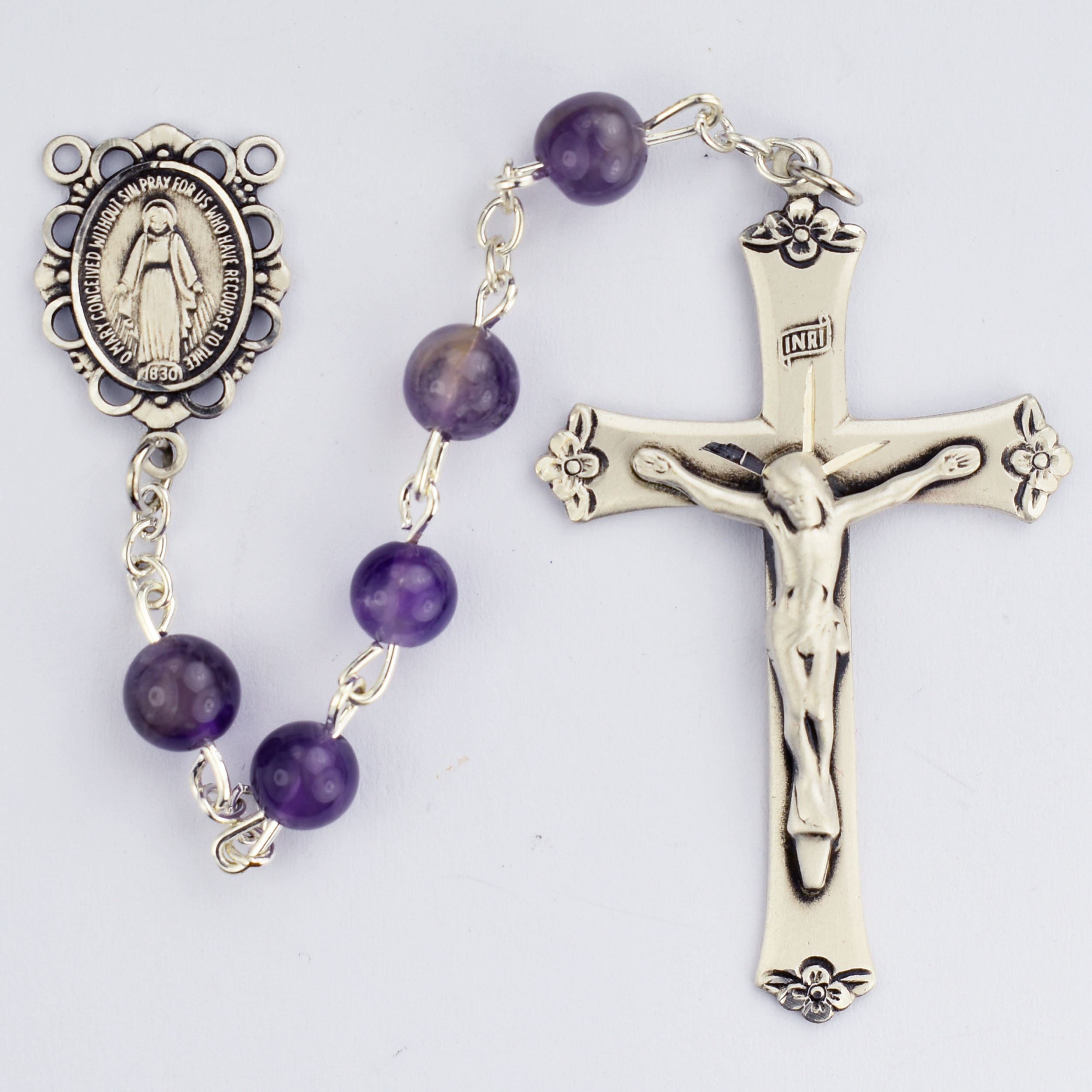 Genuine Amethyst Rosary