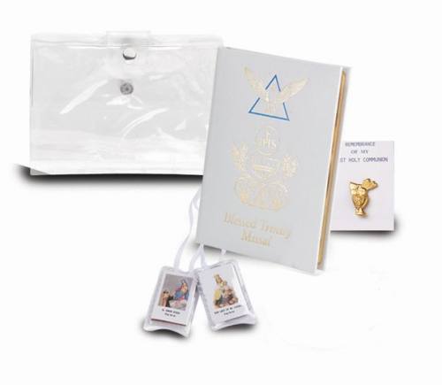 First Communion Gift Set Trinity Edition White