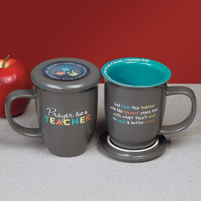 Mug & Coaster Set Teacher Prayer