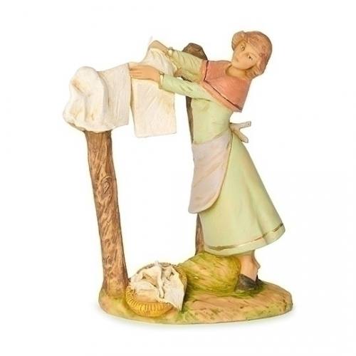 Fontanini 5" Scale Mila Laundry Lady 2025 Exclusive