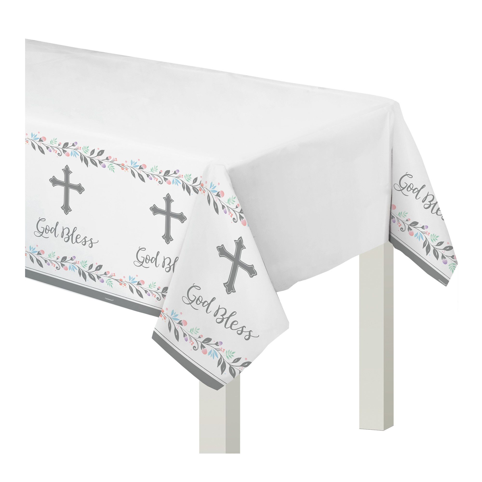 Party Table Cloth Baptism First Communion