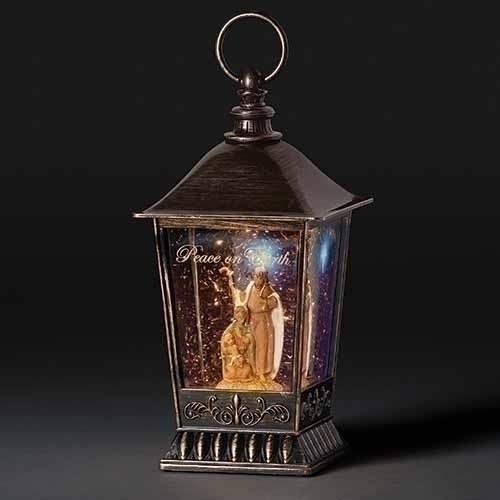 Fontanini 9.5" Holy Family LED Lantern